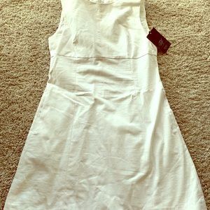 Zara white pocket dress